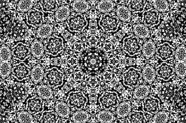 Mozaïek Abstracte Textuur Gemaakt Van Geometrische Vormen — Stockvector