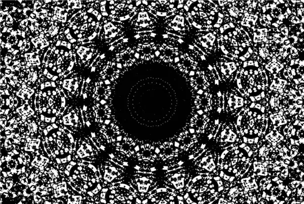 Kaleydoskopik desenli tek renkli süslemeli arkaplan