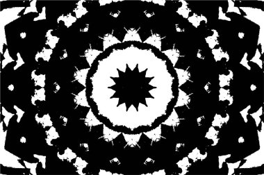 soyut çember deseni, vektör illüstrasyonu