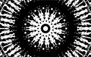 Kaleydoskopik desenli tek renkli süslemeli arkaplan