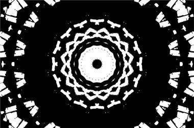 soyut çember deseni, vektör illüstrasyonu