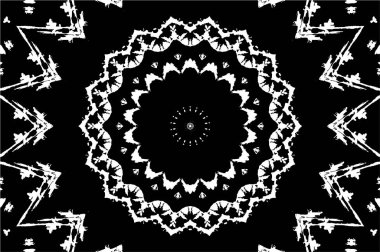 soyut çember deseni, vektör illüstrasyonu