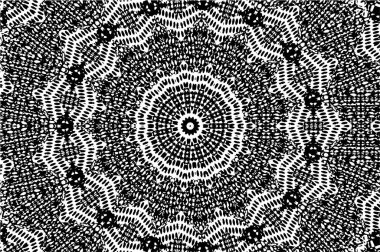 Kaleydoskopik desenli tek renkli süslemeli arkaplan