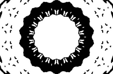 soyut çember deseni, vektör illüstrasyonu