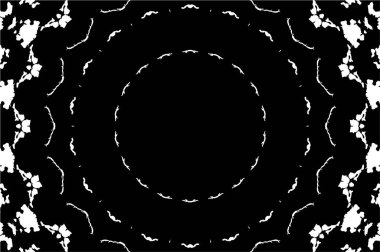 soyut çember deseni, vektör illüstrasyonu