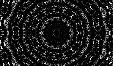 Kaleydoskopik desenli tek renkli süslemeli arkaplan