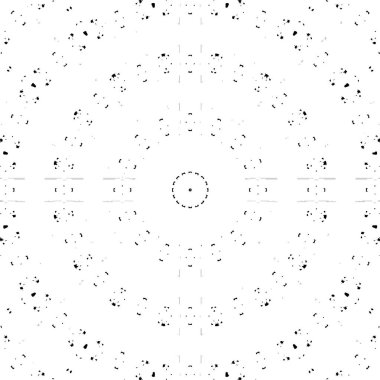 Kusursuz desen. Klasik dekoratif elementler deseni 