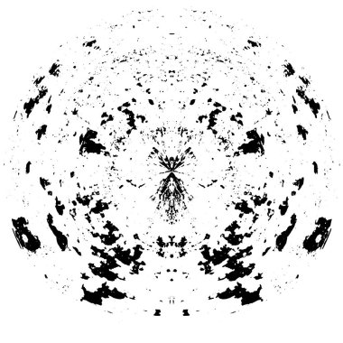 siyah ve beyaz yuvarlak arkaplan grunge dokusu