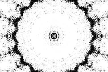 Tek renkli süslemeli arka plan. Mandala deseni.