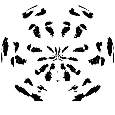 siyah ve beyaz yuvarlak arkaplan grunge dokusu