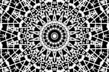 soyut çember deseni, vektör illüstrasyonu