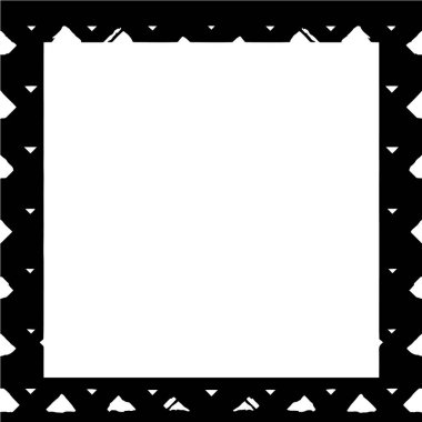 Siyah beyaz arka plan şablonu. Soyut grunge çerçevesi.