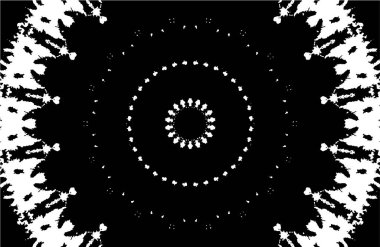soyut çember deseni, vektör illüstrasyonu