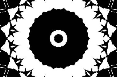 soyut çember deseni, vektör illüstrasyonu