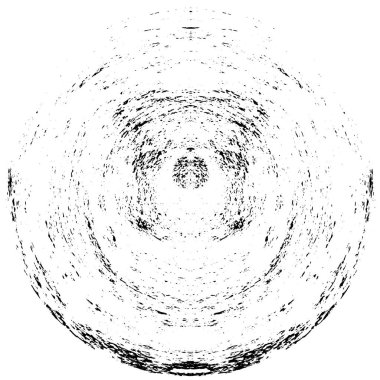 Koyu Grunge Geometrik Deseni 