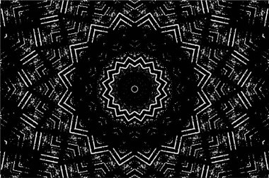 Kaleydoskopik desenli tek renkli süslemeli arkaplan