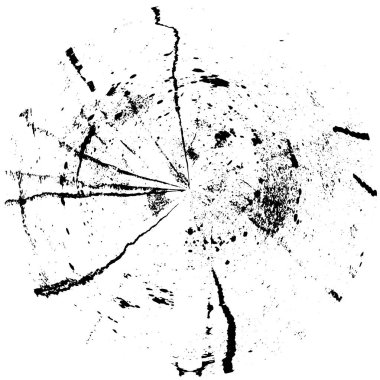 Koyu Grunge Geometrik Deseni 