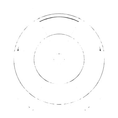 Koyu Grunge Geometrik Deseni 