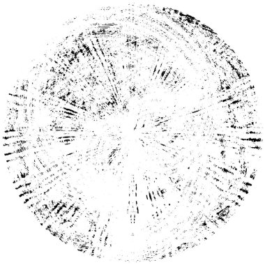 Koyu Grunge Geometrik Deseni 