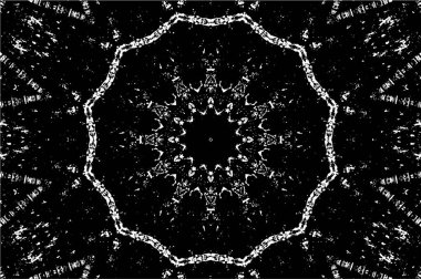 Tek renkli süslemeli arka plan. Mandala deseni.