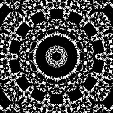 Kaleydoskopik desenli tek renkli süslemeli arkaplan