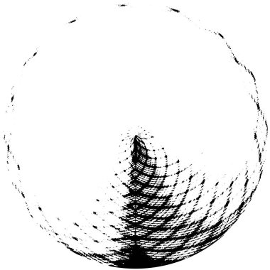 Koyu Grunge Geometrik Deseni 