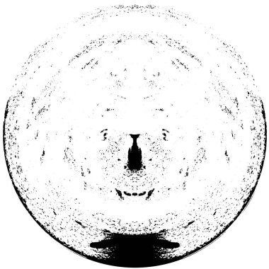 Koyu Grunge Geometrik Deseni 