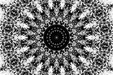 Kaleydoskopik desenli tek renkli süslemeli arkaplan