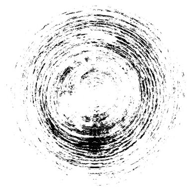 Koyu Grunge Geometrik Deseni 