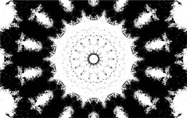 Tek renkli süslemeli arka plan. Mandala deseni.