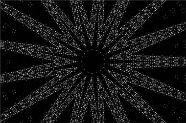 Fütürist soyut modern model vektör çizimi