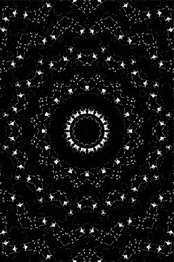 soyut grunge modern desen siyah ve beyaz 