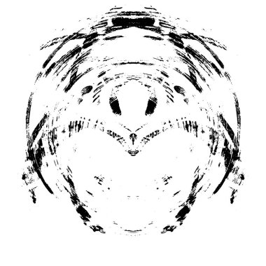 soyut grunge modern desen siyah ve beyaz 