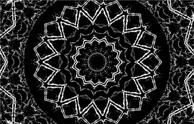 Kaleydoskopik desenli tek renkli süslemeli arkaplan