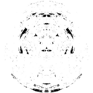 soyut yuvarlak şekil siyah ve beyaz desenli arkaplan