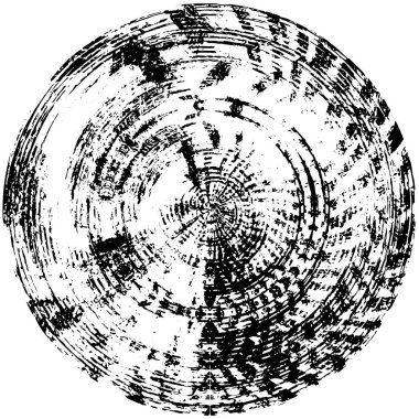 soyut yuvarlak şekil siyah ve beyaz desenli arkaplan