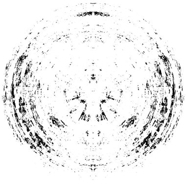 soyut yuvarlak şekil siyah ve beyaz desenli arkaplan