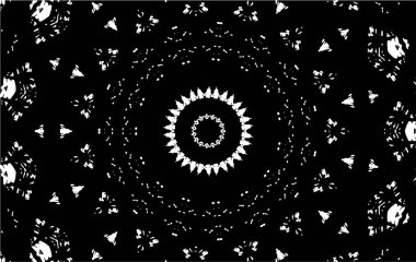 Kaleydoskopik desenli tek renkli süslemeli arkaplan