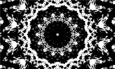 Tek renkli süslemeli arka plan. Mandala deseni.