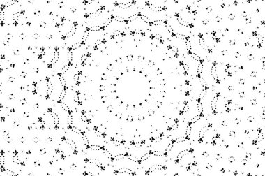 Fütürist soyut modern model vektör çizimi