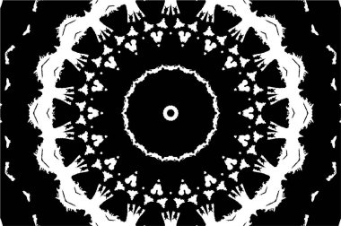 soyut çember deseni, vektör illüstrasyonu