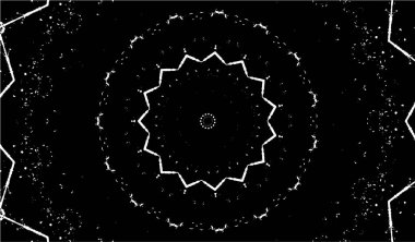 Kaleydoskopik desenli tek renkli süslemeli arkaplan