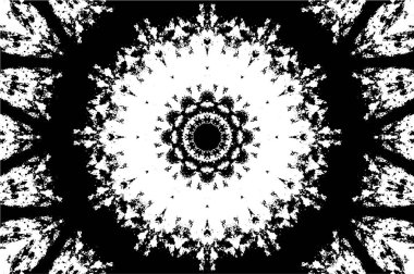 Tek renkli süslemeli arka plan. Mandala deseni.