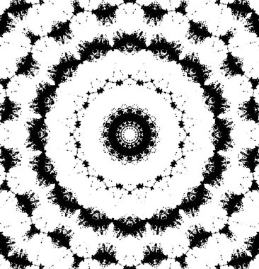 Tek renkli süslemeli arka plan. Mandala deseni.