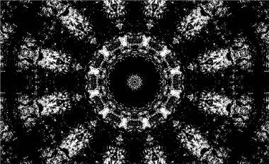 Tek renkli süslemeli arka plan. Mandala deseni.