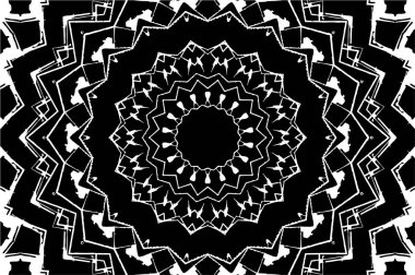 soyut çember deseni, vektör illüstrasyonu