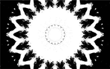 Kaleydoskopik desenli tek renkli süslemeli arkaplan