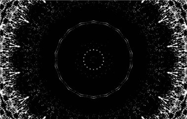 Kaleydoskopik desenli tek renkli süslemeli arkaplan