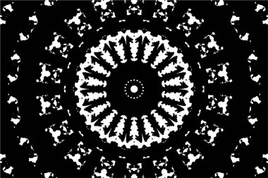 soyut çember deseni, vektör illüstrasyonu