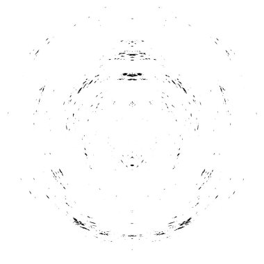 Arkaplan için fütüristik soyut grunge yuvarlak deseni, vektör illüstrasyonu